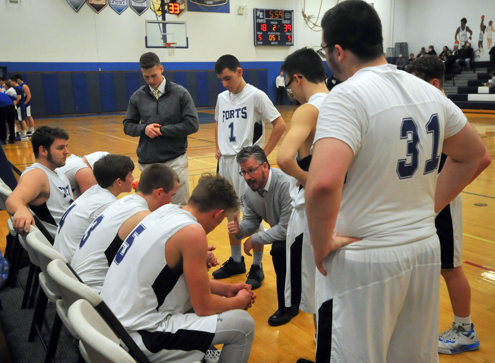 Boys basketball: Hadley-Luzerne at Fort Edward